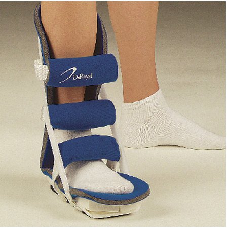 Deroyal Plantar Fasciitis Night Splint  Small Adjustable Strap Male 4 To 6 / Female 5 To 7 Left Or Right Foot - NS2000-10