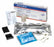 Ortho-Glass AS - Ankle Sprain Management Kit Includes: Small/Medium Custom-moldable Brace, Ice Pack, Elastic Bandage, U-shaped Ankle Foam Cushions, Rehab Straps, Instruction Leaflet - 58000013