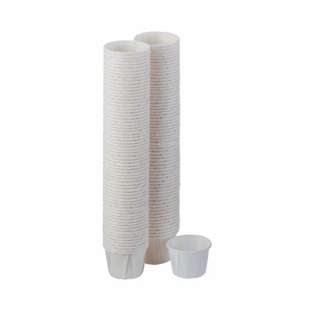 Solo - Medicine Cup 0.75 oz. White Paper Disposable - 075-2050