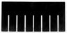 Akro-Mils DIVIDER, BIN AKRO-GRID BLK 3"X22 1/2" (6/PK) - 42223