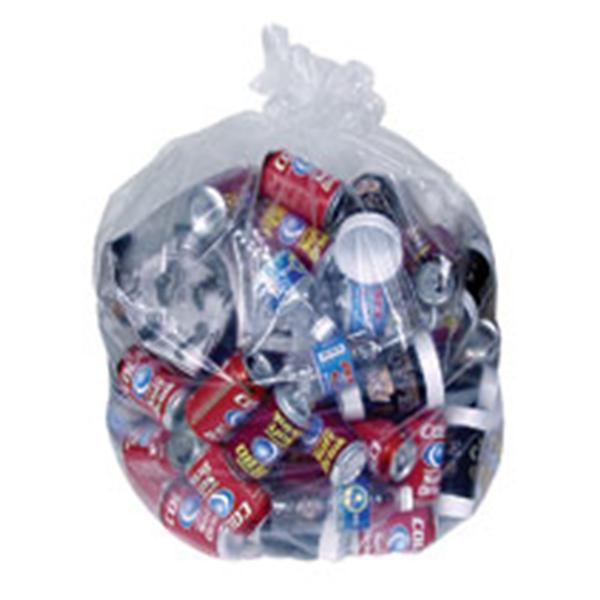 North American Corp Bag Trash Aspen Polyethylene X-Heavy-Duty 20X13X39" Clear 150/Case - 382624