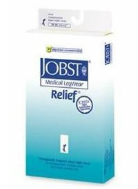JOBST Relief - Compression Stocking Knee High Medium Beige Closed Toe - 114631