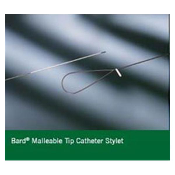 Bard Medical Division Stylet Catheter 6Fr Blunt Malleable Tip Stainless Steel 16" Ea - 4036