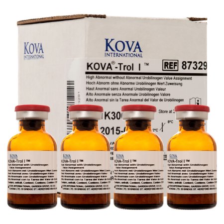 KOVA-Trol I - Urinalysis Control Urine Dipstick Testing High Abnormal Level without Urobilinogen 4 X 15 mL - 87329