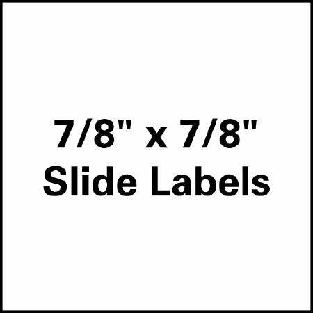 Precision Dynamics TimeMed Blank Label Timemed Laboratory Use Without Legend White 7/8 X 7/8 Inch - RS-78