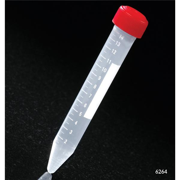 Globe Scientific Centrifuge Tube Polypropylene 15Ml 17X120Mm Conical Bottom Sterile 20X25/Ca - 6269