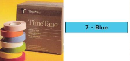 Time - Blank Label Tape Multipurpose Label Blue Vinyl 3/4 X 500 Inch - T-534-7