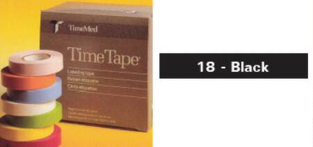 Precision Dynamics Time Blank Label Tape Multipurpose Label Without Legend Black 1/2 X 500 Inch - T-512-18