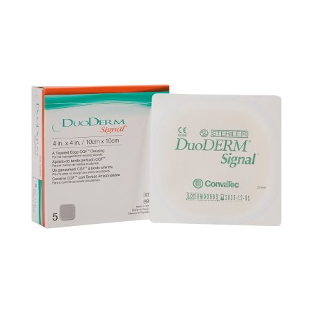 DuoDERM Signal - Hydrocolloid Dressing 4 X 4 Inch Square Sterile - 403326
