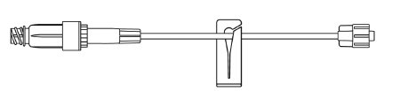 UltraSite - Extension Set 8 Inch Tubing 1 Port 0.61 mL Priming Volume DEHP-Free - 473448