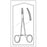 Econo - Mosquito Forceps Halsted 5 Inch Length Floor Grade Pakistan Stainless Steel Sterile Ratchet Lock Finger Ring Handle Curved Serrated Tips - 96-2538