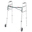 Fabrication Enterprises Dual Release Folding Walker Adjustable Height Aluminum Frame 350 Lbs. Weight Capacity 25 To 32 Inch Height - 43-2122