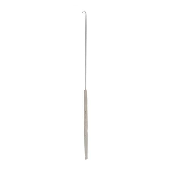 Miltex-Integra Hook Uterine Tenaculum Emmett 9" #4 Style Half Curve Single Prong Ea - 30-954