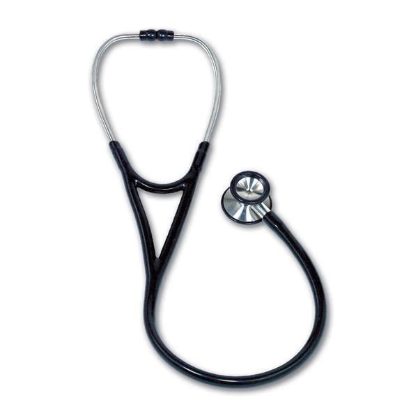 W A Baum Co Inc Stethoscope Cardiology Black Adult 27" Nonchill 2-Head Ea - 2730