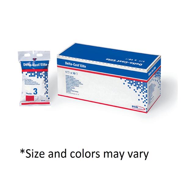 BSN Medical Tape Casting Delta-Cast Elite Polyester 2"X4Yd Roll Blue 10Rl/Bx - 4812