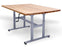 Hausmamann Deluxe Crank Butcher Block Work Tables