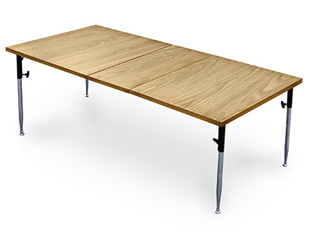 Hausmann 4-Leg Expando Table - 48"-72" x 30" x 26"-34", - 4342