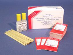 ColoScreen Lab Pack - Rapid Test Kit Colorectal Cancer Screening Fecal Occult Blood Test (FOBT) Stool Sample 100 Tests - 5072