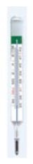 Geratherm - Glass Oral Thermometer Glass , Mercury Free 25 Units Fahrenheit / Celsius - 20010-25
