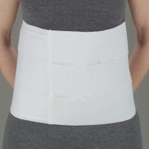 Deroyal Abdominal Binder  Large Hook And Loop Closure 38 To 44 Inch Waist Circumference 8 Inch Adult - 13530007