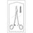 Sklar Econo Sterile Needle Holder 6 Inch Straight Serrated Tip Finger Ring Handle - 96-2591