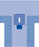 Proxima - Abdominal Drape Laparotomy T-Drape 78 W X 102 W X 121 L Inch Sterile - Medline - DYNJP3003