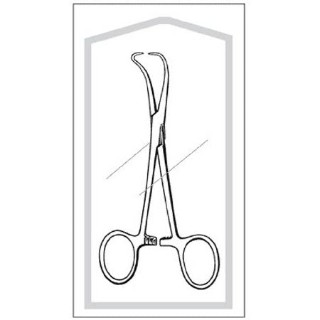 Econo - Towel Clamp Backhaus 5-1/4 Inch Length Stainless Steel - 96-2636