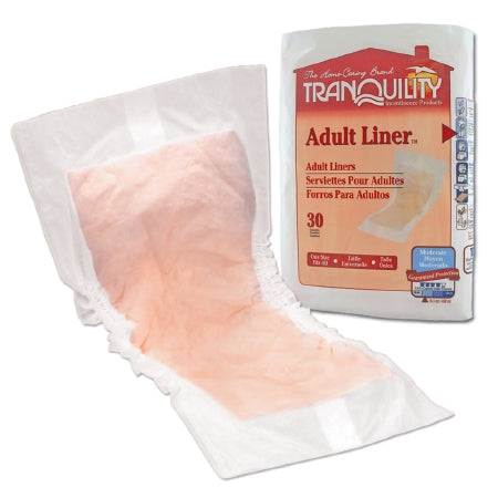 Principle Business Enterprises Tranquility Incontinence Liner 24 Inch Length Light Absorbency Polymer One Size Fits Most Unisex Disposable - 2078