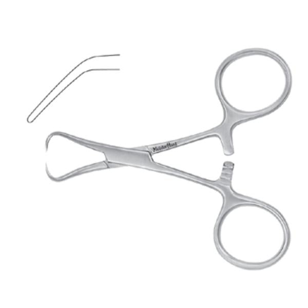 Miltex-Integra Clamp Towel Backhaus Meister-Hand 3-1/2" Stainless Steel Ea - MH7-504