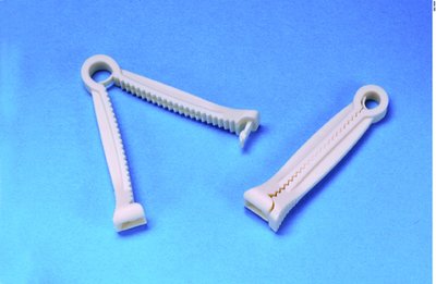 Busse Hospital Disposables Posi-Grip Umbilical Cord Clamp Plastic - 384
