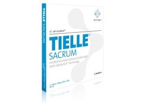 Systagenix Wound Management TIELLE Plus Foam Dressing 5-7/8 X 5-7/8 Inch Sacral Adhesive Sterile - TP506