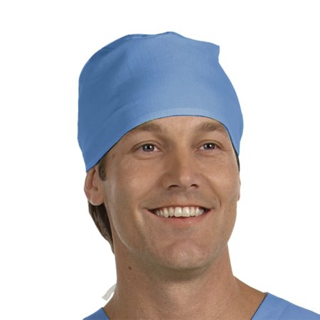 Fashion Seal Uniforms - Surgeon Cap One Size Fits Most Blue Tie Closure - 1027-NS