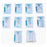 Deroyal Industries Inc Sponge Neuro Rayon 1/2X1" Patties X-Ray Detectable Low Lint Sterile Lf 20/Case - 30-055