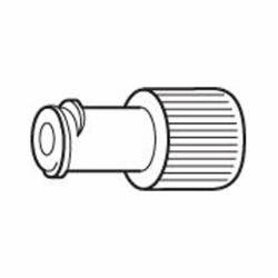 Baxter Luer Lok Cap Male Female Port Protector, Dual, No Open Fluid Path - 2C6250
