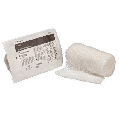 Cardinal Kerlix AMD Antimicrobial Gauze Dressing Gauze / PHMB 6-Ply 4-1/2 Inch X 4-1/10 Yard Roll Shape Sterile - 3332