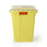 BD - Chemotherapy Waste Container 26-1/4 H X 20 W X 14-3/4 D Inch 19 Gallon Yellow Base / Translucent Lid Vertical Entry Gasketed Sliding Lid - 305613