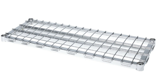 Metro Crash HD Super Heavy-Duty Dunnage Shelf - Stainless Steel (Sliver)