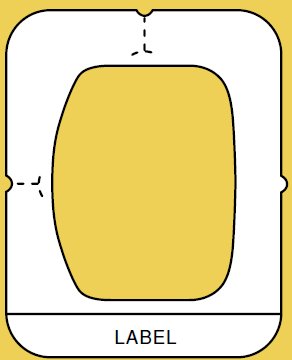VersaDerm 2000 - Window Dressing Fabric / Film 2-1/2 X 3 Inch Sterile - Medline - VSD30ST