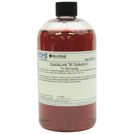 Quick III Solution I - Stain Solution 1 16 oz. - 400140