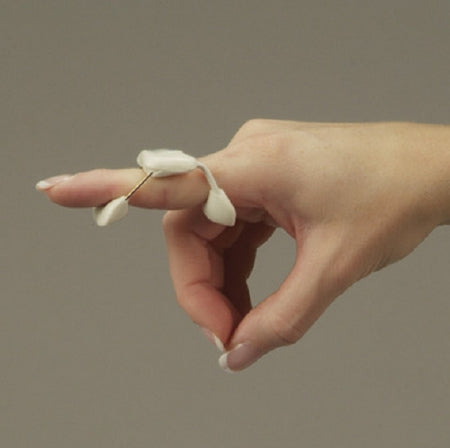LMB Acu-Spring - PIP Extension Assist Finger Spring Adult Small Without Fastening Left or Right Hand White - 508A