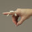 LMB Acu-Spring - PIP Extension Assist Finger Spring Adult Large Without Fastening Left or Right Hand White - 508C