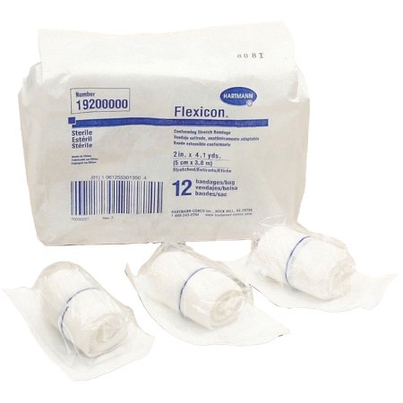 Flexicon - Conforming Bandage Polyester 1-Ply 2 Inch X 4-1/10 Yard Roll Shape Sterile - 19200000