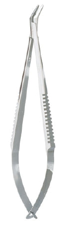 Miltex Miltex Cilia Forceps Beaupre 4-1/2 Inch OR Grade Stainless Steel (German) Thumb Handle Angled 45° 12 mm Smooth Jaws - 18-1114