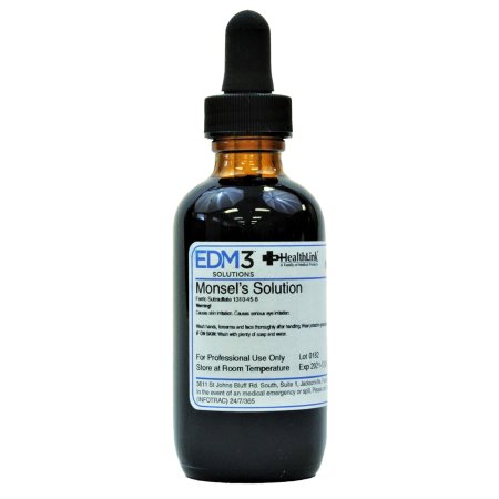 EDM3 - Monsel's Solution (Ferric Subsulfate) 2 oz. - 400491