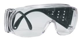 Horizon Solutions Safety Glasses Clear Tint Plastic Lens Over Ear - S301