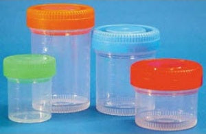 Fisher Anatomical PROTOCOL Color-Coded Prefilled Formalin Container Polypropylene Screw Cap 20 mL Fill in 40 mL (1 oz.) NonSterile - 23316154