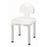 Carex - Bath Bench Without Arms Plastic Frame With Backrest 21 Inch Seat Width - FGB671C0 0000