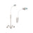 Welch Allyn GS-300 GEN Exam LT W/Mobile STD DOM - 44400