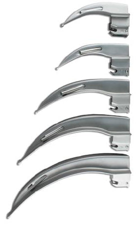 Sun Med Laryngoscope Blade Macintosh English Size 3 Medium Adult - 5-5051-03