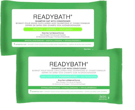 ReadyBath - Shampoo Cap 1 per Pack Individual Packet Scented - Medline - MSC095230